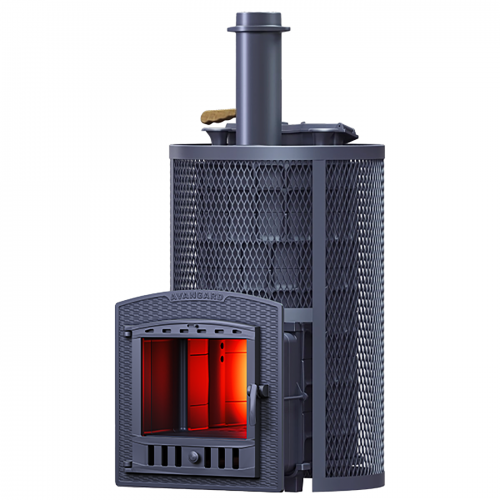 Печь Авангард ЗК 40 (П2) Ураган в сетке