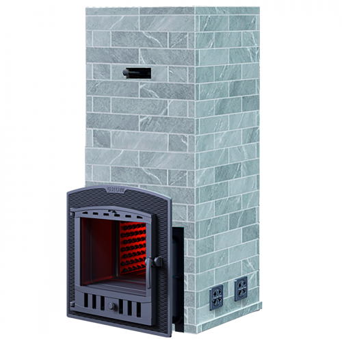 Комплект Гром 50 (П2) Русский пар 1620/50 Талькохлорит кирпич Комплект Гром 50 (П2) Русский пар 1620/50 Талькохлорит кирпич