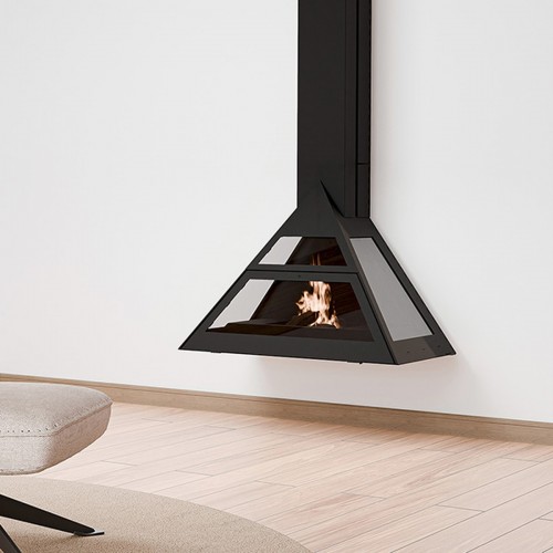 Дровяной камин Traforart Admeto Suspended Front Facing