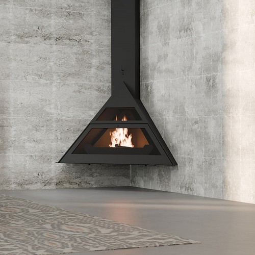 Дровяной камин Traforart Admeto Wall Mounted Corner