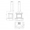 Дровяной камин Traforart Vulcano Frontal Enclosure