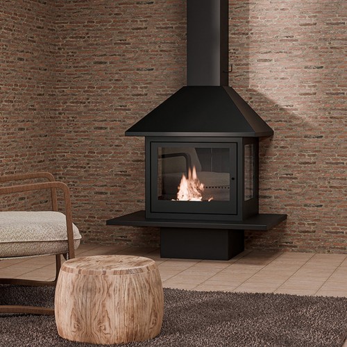 Дровяной камин Traforart Vulcano Frontal Enclosure
