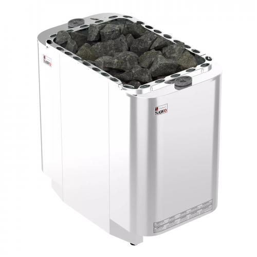 Печь для бани SAWO SUPER SAVONIA COMBI SAVC-180NS-Z (18 кВт, с парогенератором,внутри оцинковка, снаружи нержавейка), выносной пульт (пульт и блок мощности докупаются отдельно)