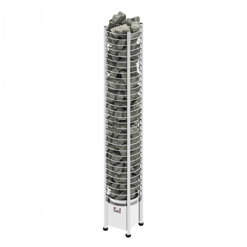 Печь для бани SAWO TOWER вертикальная, круглые, 6 кВт, TH3-60NS-P, выносной пульт (пульт и блок мощности докупаются отдельно)