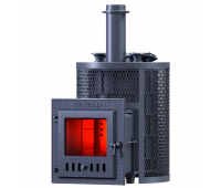 Печь Авангард ЗК 25 (М) Pro Ураган в круглой сетке