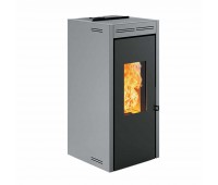 Печь-камин Invicta Teramo 17 Pellet Stove Серая (с водяным контуром)