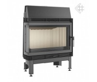 Каминная топка Kratki Blanka 670/570/L/BS (угловое стекло слева)