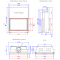 Каминная топка FLAT 120/80